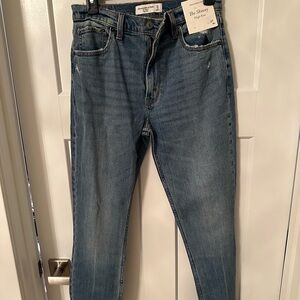 Skinny high rise jean